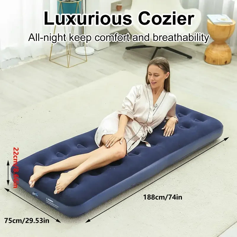 Portable Comfort Single Inflatable Mattress