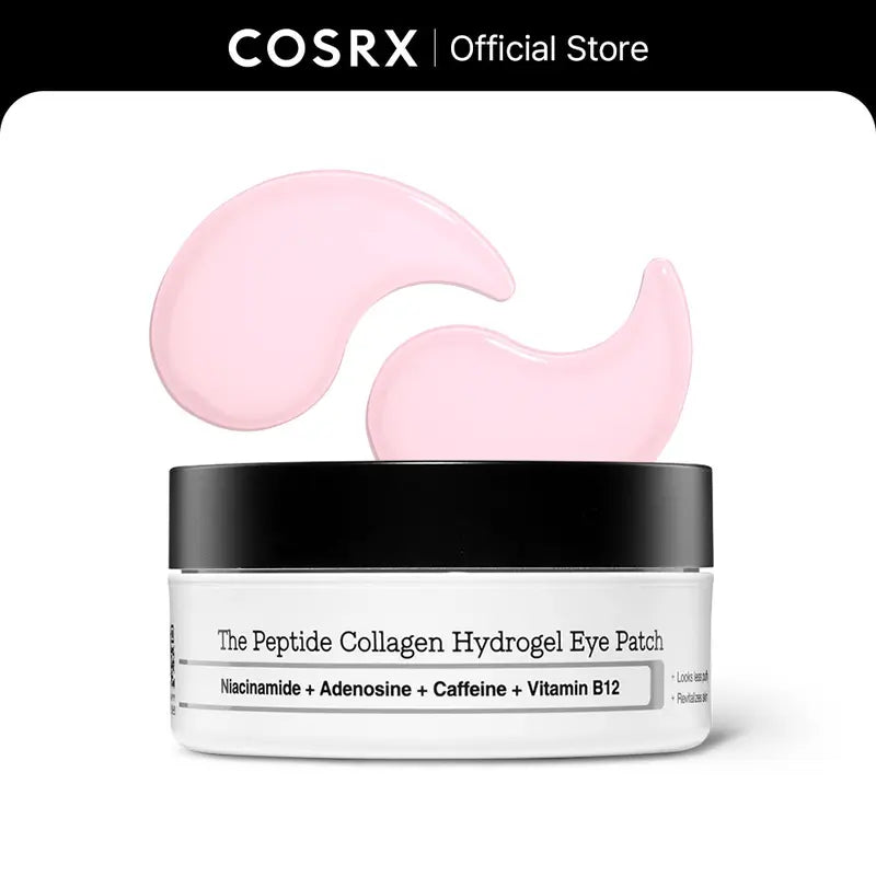 The Peptide Collagen Hydrogel Eye Patch (60 patches) | DEPUFFS UNDER-EYE BAGS IN JUST 10 MINUTES