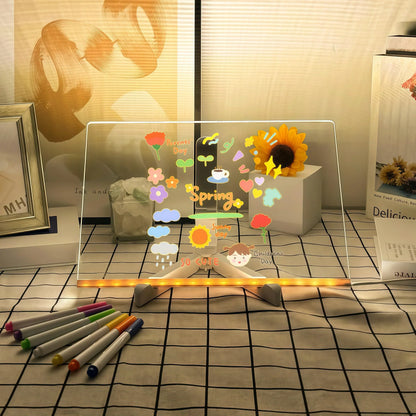 GlowBoard - LED Light-Up Writing & Drawing Board