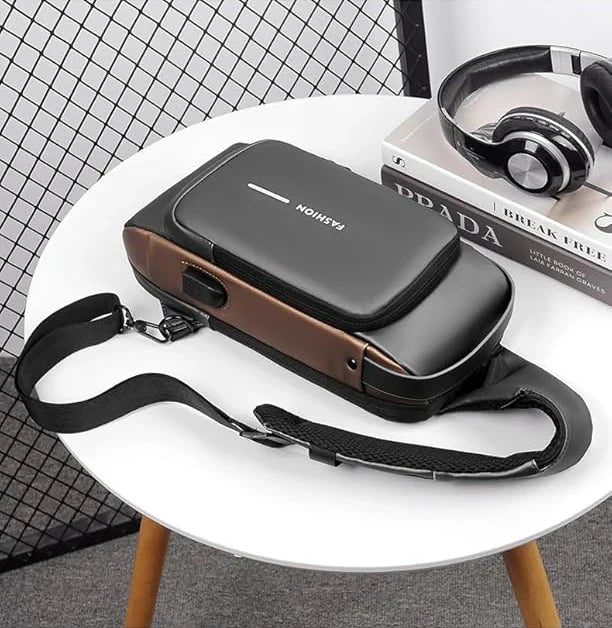 USB Charging Anti-theft Waterproof Shoulder Bag